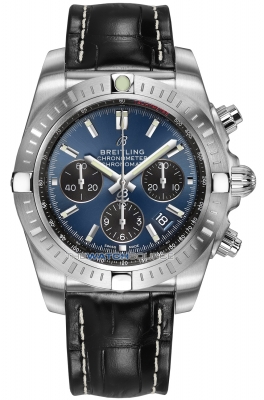 Buy this new Breitling Chronomat B01 Chronograph 44 ab0115101c1p2 mens watch for the discount price of £5,227.00. UK Retailer.